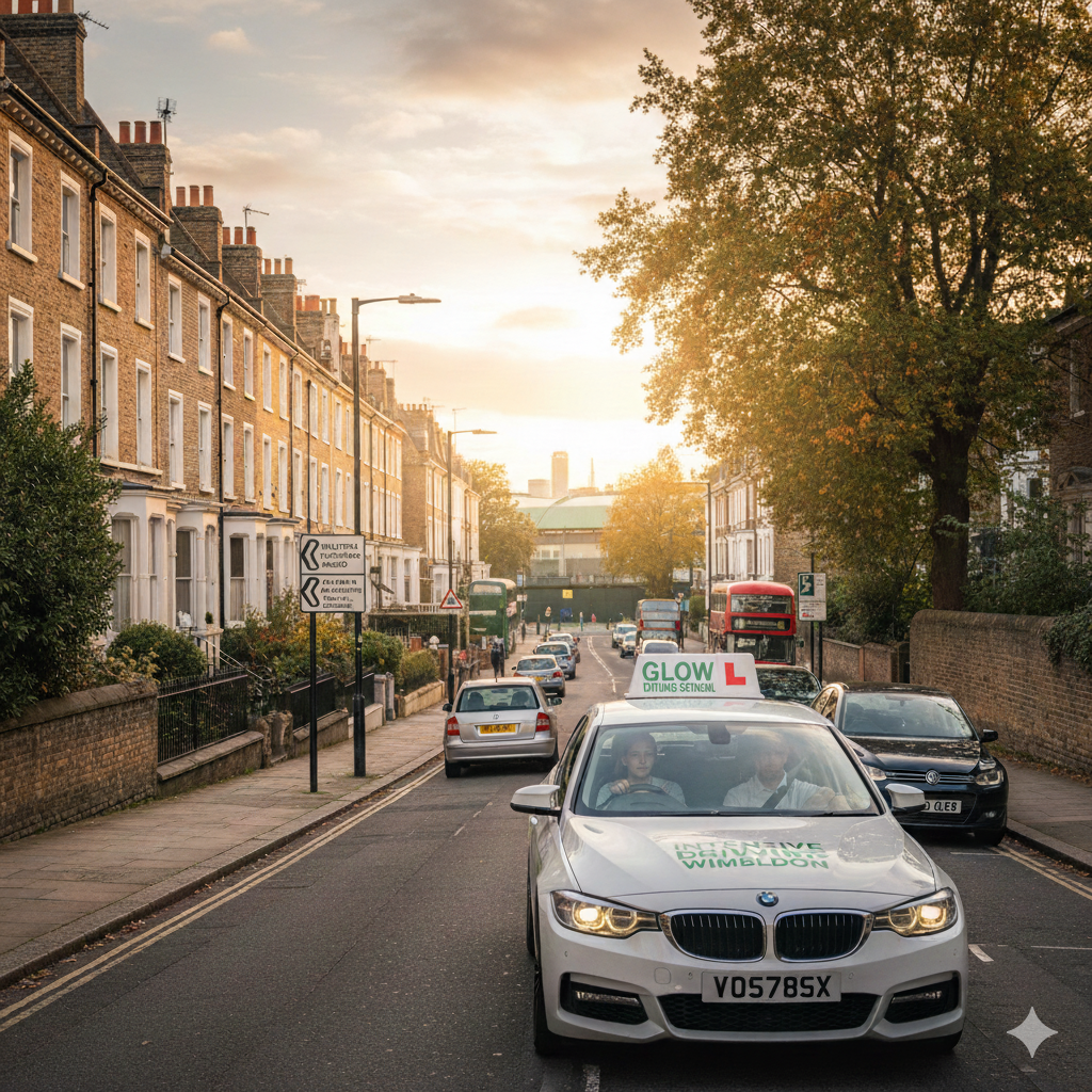 wimbledon driving instructor and intensive course lesson